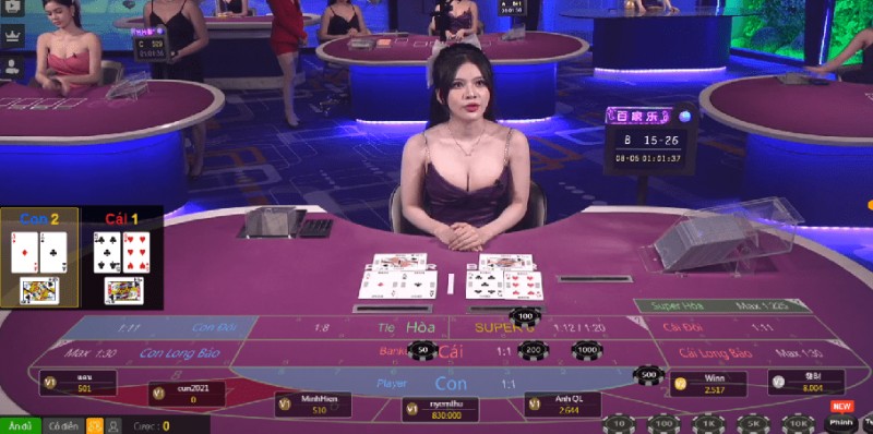 Cách tính điểm khi chơi Baccarat Ku777