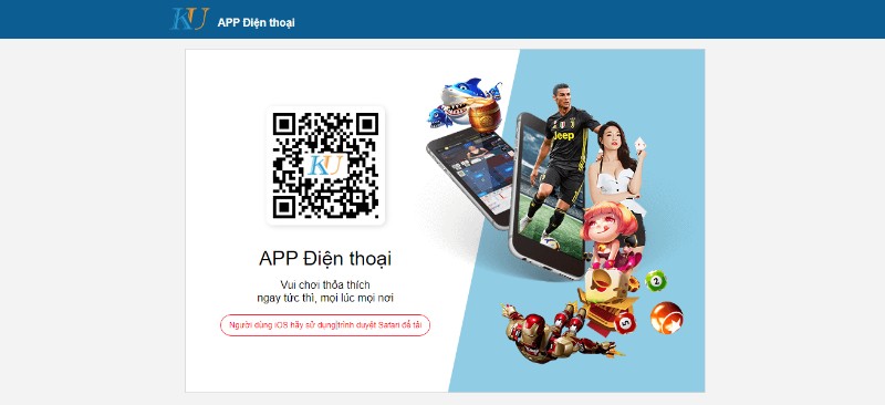 Chỉ nên tải app Ku77 qua trang web chính thức của nhà cái 